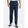 thumbnail image 1 of Athletic Works Men's and Big Men's Tricot Track Pants with Side Stripes, Sizes S-3XLT, 1 of 5