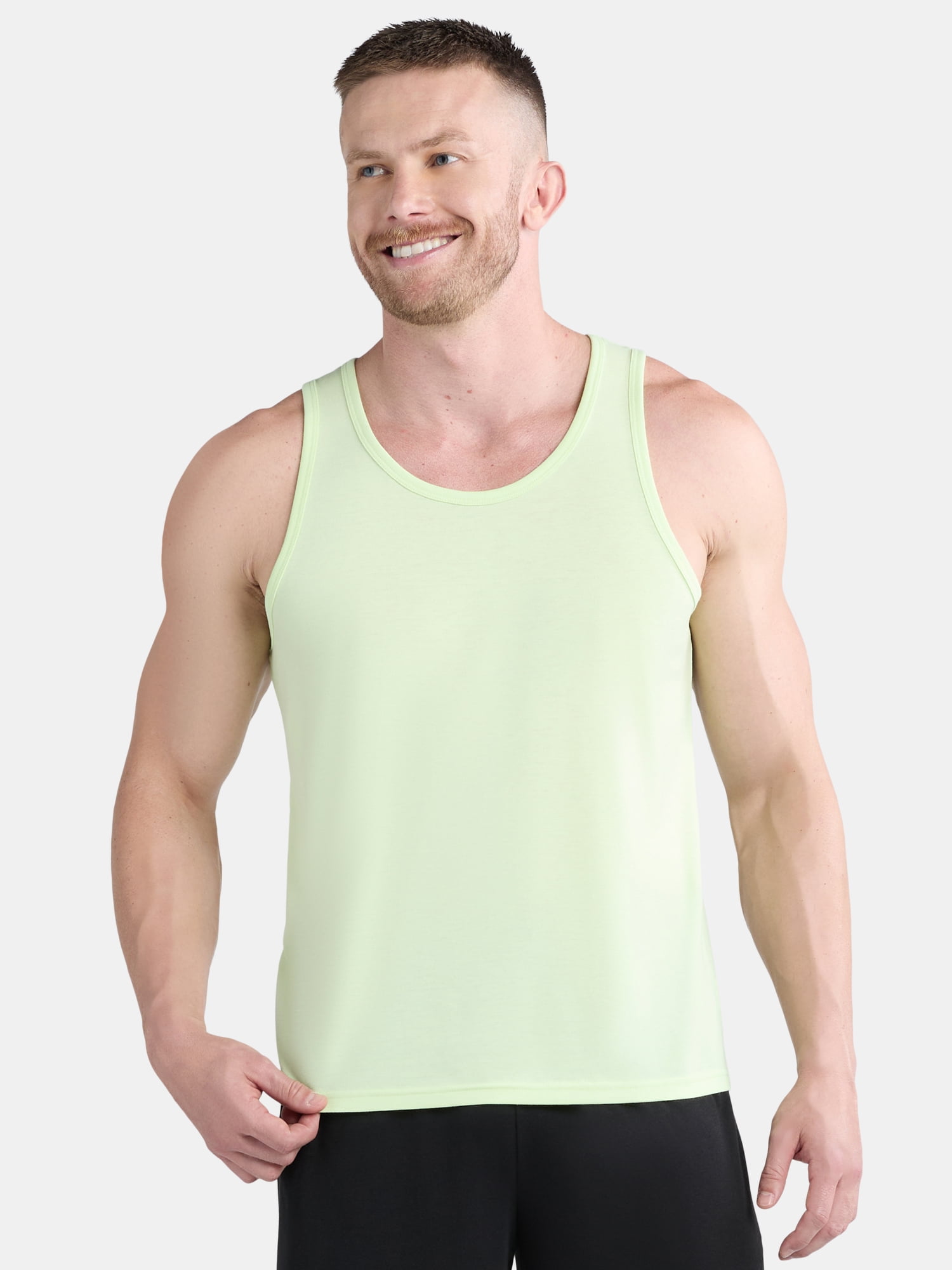 Athletic Works Men's and Men's Big & Tall Tri-Blend Tank Top, Sizes XS-4XLT
