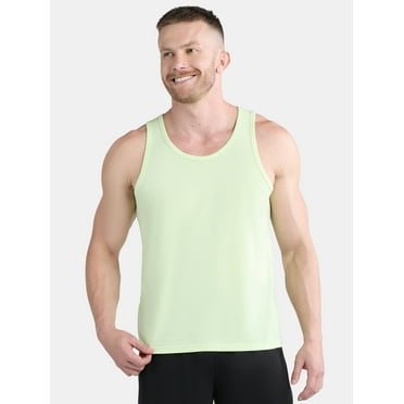Athletic Works Men's and Big and Tall Tri Blend Tank Top, Sizes XS-4XLT