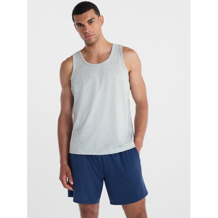 Athletic Works Men's and Big Men's Tri Blend Tank Top, Sizes XS-4XLT