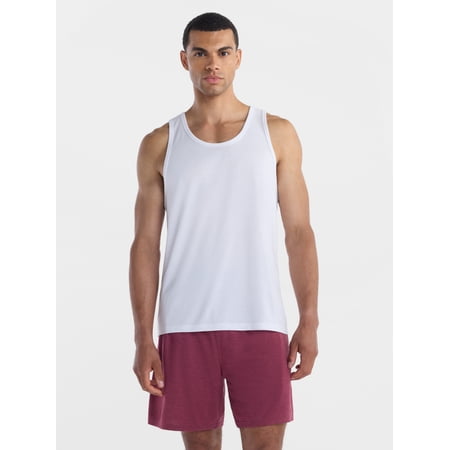 Athletic Works Men's and Big Men's Tri Blend Tank Top, Sizes XS-4XLT
