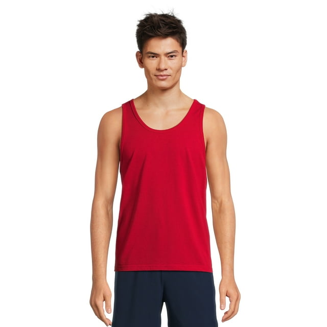 Athletic Works Men's & Big Men's Tri-Blend Tank Top, Sizes S-5XL