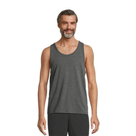 Athletic Works Men's & Big Men's Tri-Blend Tank Top, Sizes S-5XL
