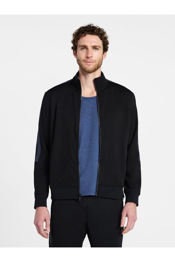 Men's and Big Men's Tricot Track Jacket, Sizes S-3XLT