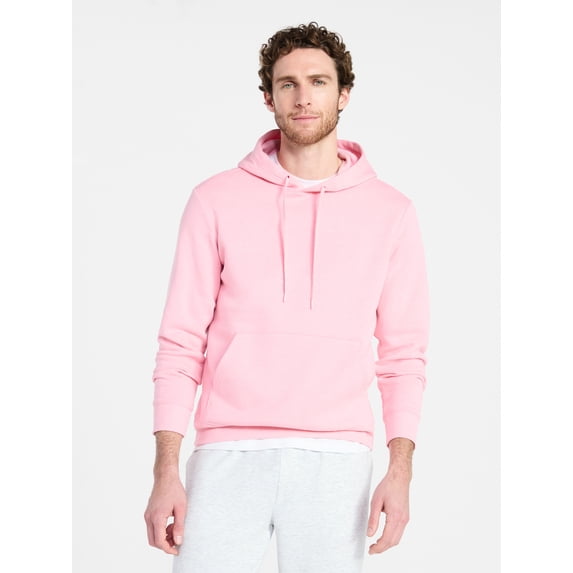 Athletic Works Men's & Big & Tall Men's Fleece Hoodie Sweatshirt, Sizes XS-4XLT