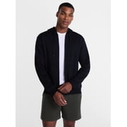 Athletic Works Men's and Big Men's Zip Up Fleece Hoodie Sweatshirt, Sizes XS-4XLT