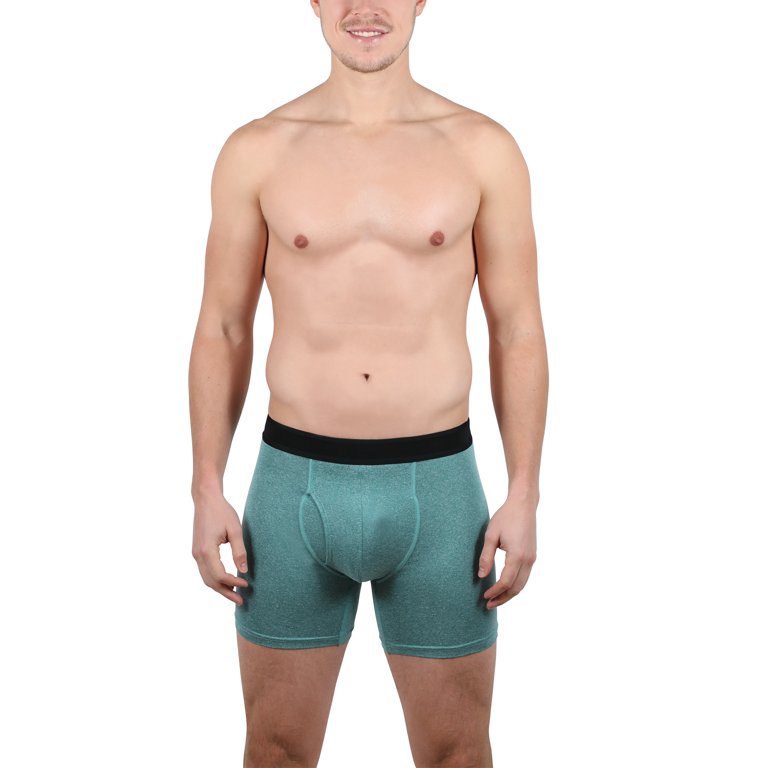 Athletic Works Men's Boxer Briefs Underwear, 3 Pack - Yahoo Shopping
