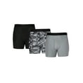 Athletic Works Men's Boxer Briefs Underwear, 3 Pack