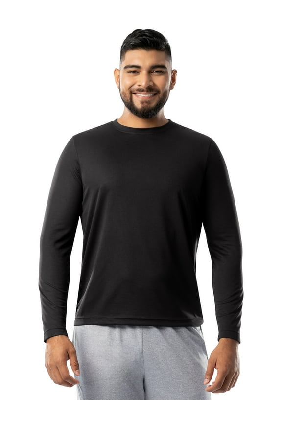 Men's Core Active Long Sleeve T-Shirt, Sizes S-5XL