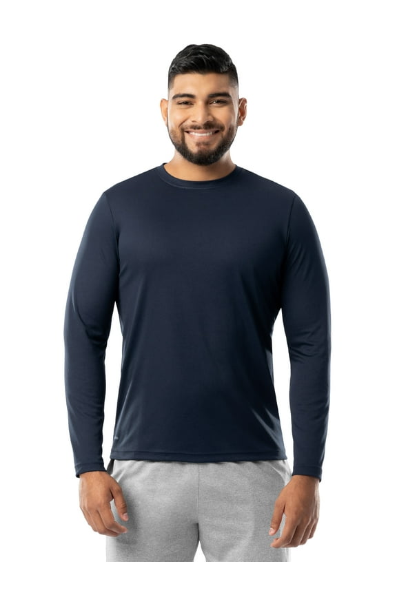 Men's Core Active Long Sleeve T-Shirt, Sizes S-5XL