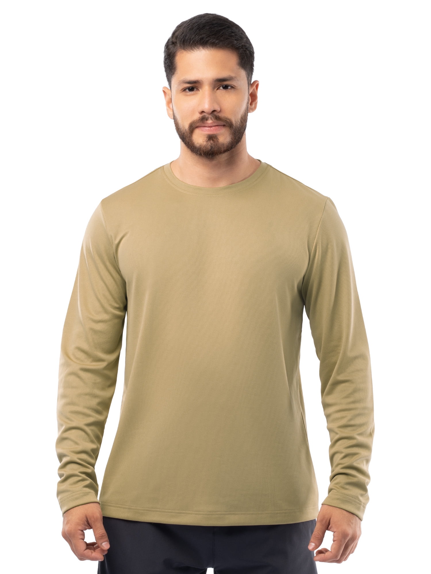 Athletic Works Men's Core Active Long Sleeve T-Shirt, Sizes S-5XL