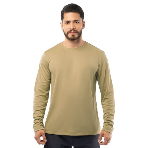 Athletic Works Men's Core Active Long Sleeve T-Shirt, Sizes S-5XL
