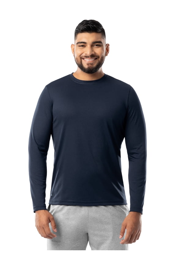 Men's Core Active Long Sleeve T-Shirt, Sizes S-5XL