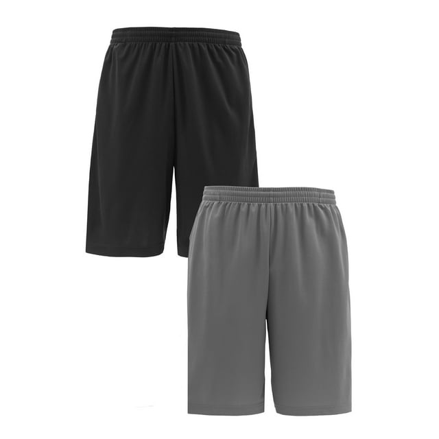 Athletic Works Men's Core Active Short, 2Pack, S5XL