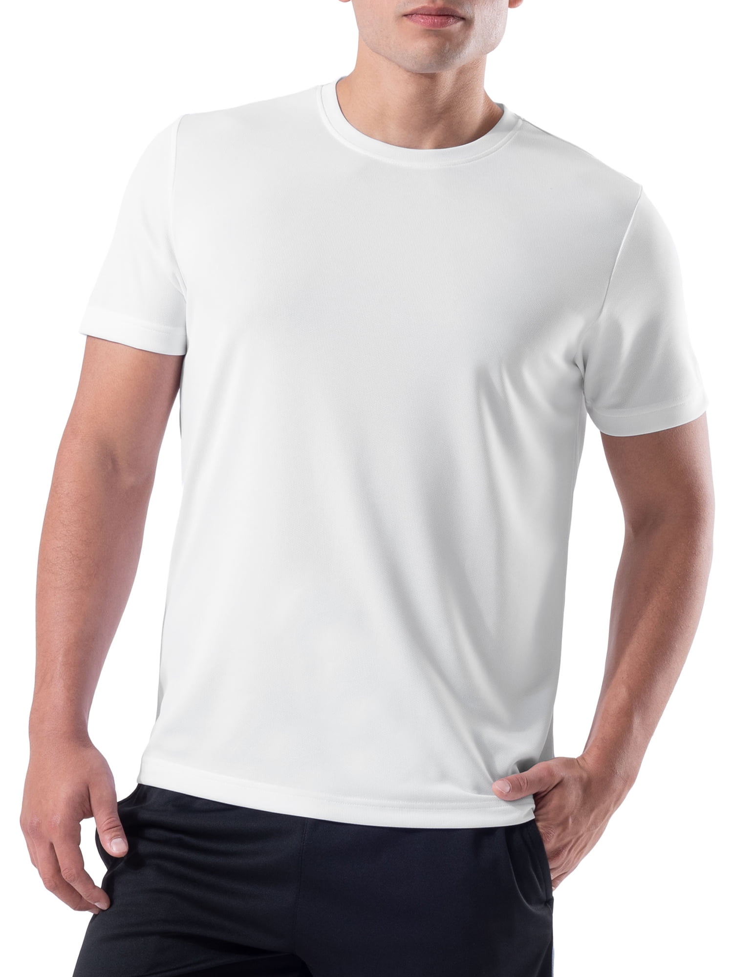 Men's & Big Men's Core Active Short Sleeve Tee Shirt, Sizes XS-4XLT