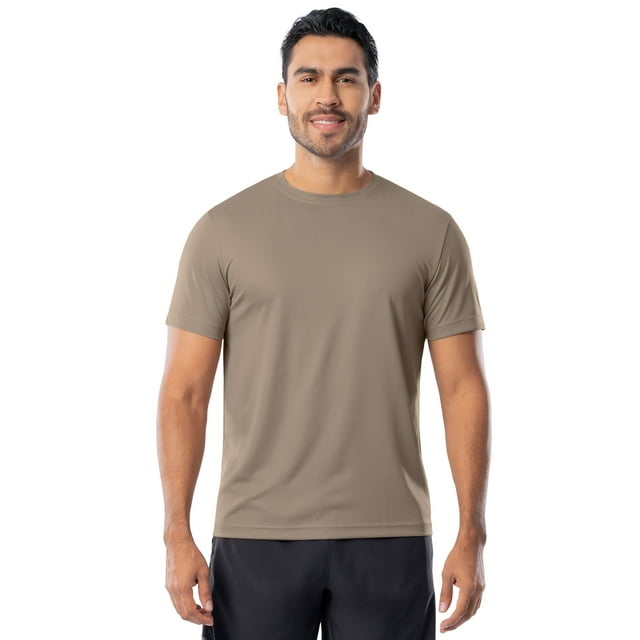 Athletic Works Men's & Big Men's Core Active Short Sleeve T-Shirt, Sizes S-4XLT