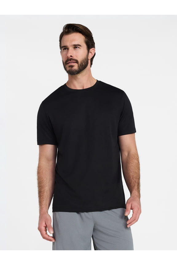 Men's and Big Men's Core Active Tee with Short Sleeves, Sizes XS-4XLT
