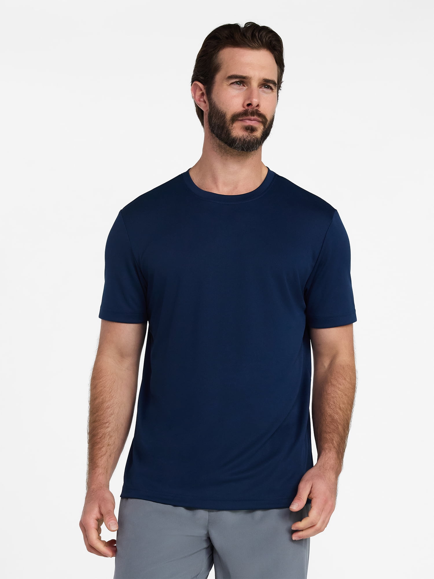 Athletic Works Men's and Big Men's Core Active Tee with Short Sleeves, Sizes XS-4XLT