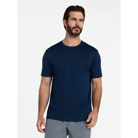 Athletic Works Men's and Big Men's Core Active Tee with Short Sleeves, Sizes XS-4XLT