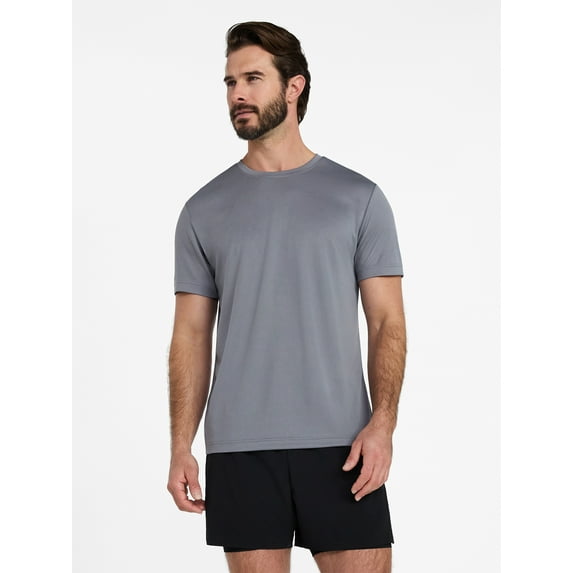 Athletic Works Men's and Big Men's Core Active Tee with Short Sleeves, Sizes XS-4XLT