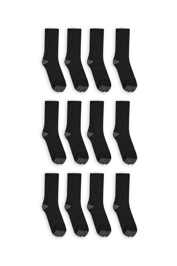 Men's Crew Socks 12 Pack