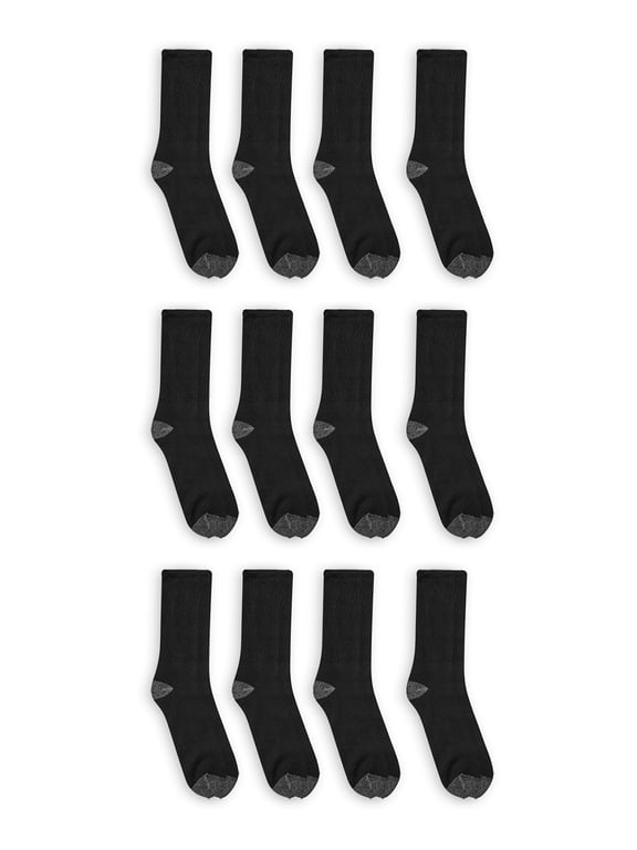 Men's Crew Socks 12 Pack