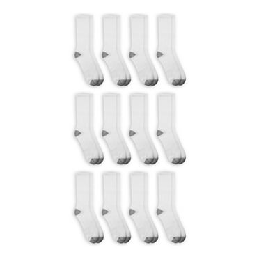 Athletic Works Men's Crew Socks 12 Pack