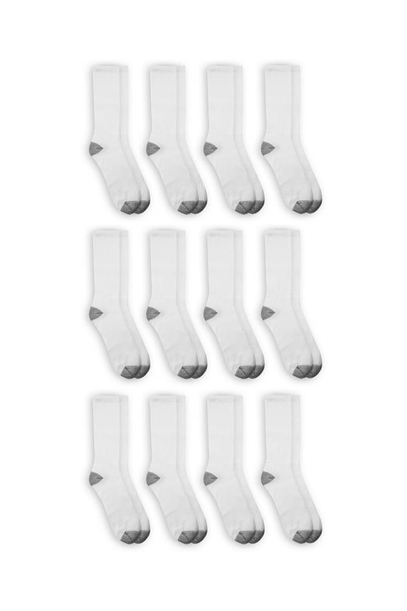 Men's Crew Socks 12 Pack
