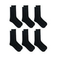 thumbnail image 1 of Athletic Works Men's Crew Socks, 6-Pack, 1 of 6