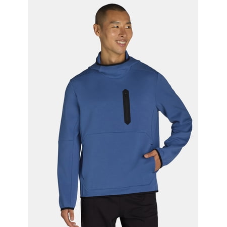 Athletic Works Men's Double Knit Hoodie, Sizes S-3XL