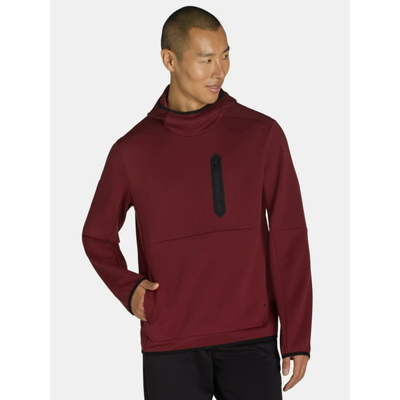 Athletic Works Men's Double Knit Hoodie, Sizes S-3XL