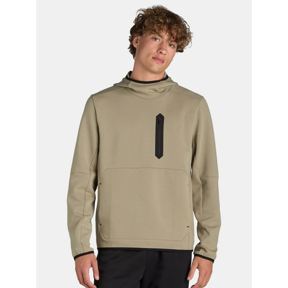 Athletic Works Men's Double Knit Hoodie, Sizes S-3XL