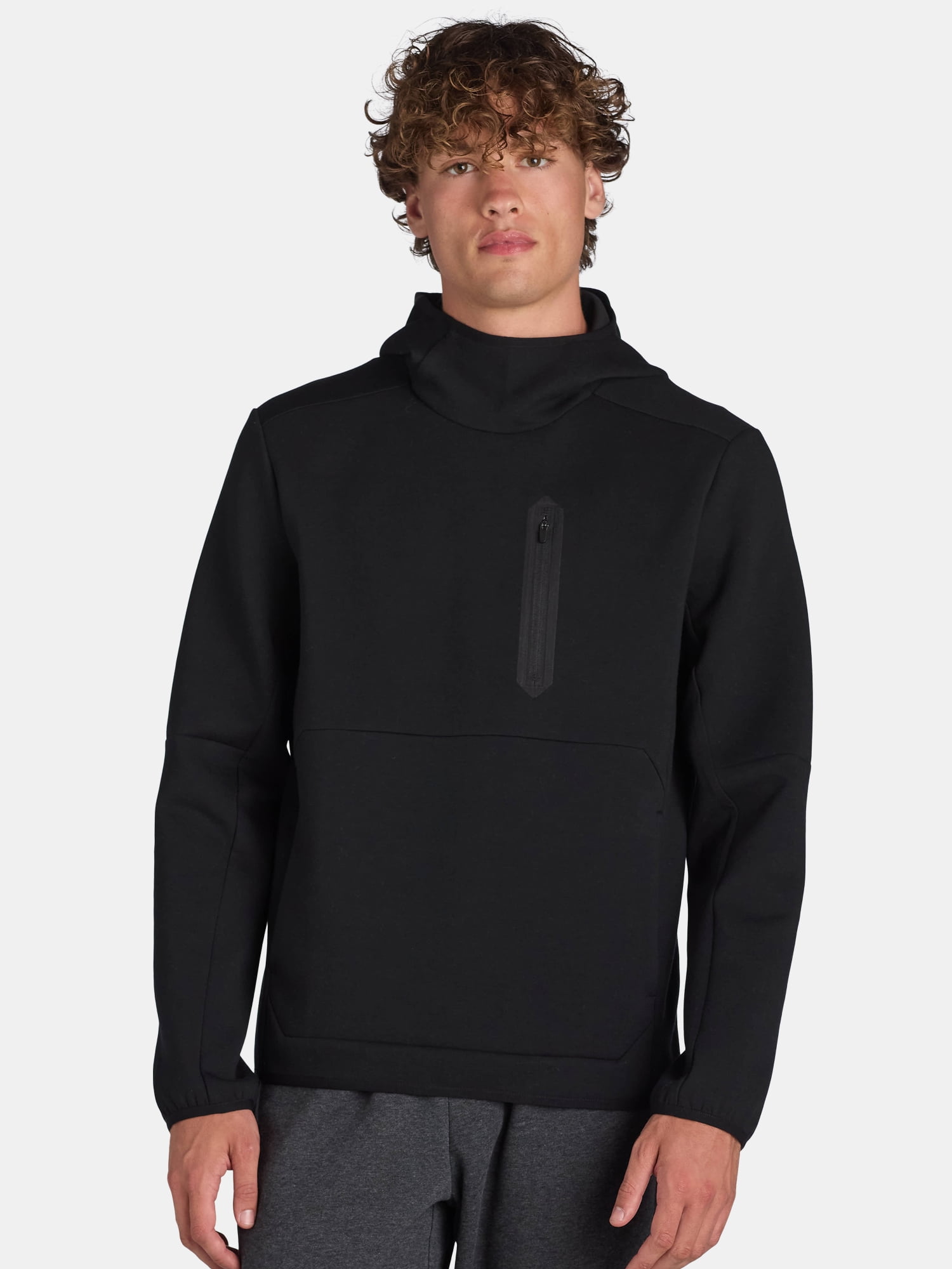 Streetwear Fleece Hoodies for Men with Mask,Thermal Winter