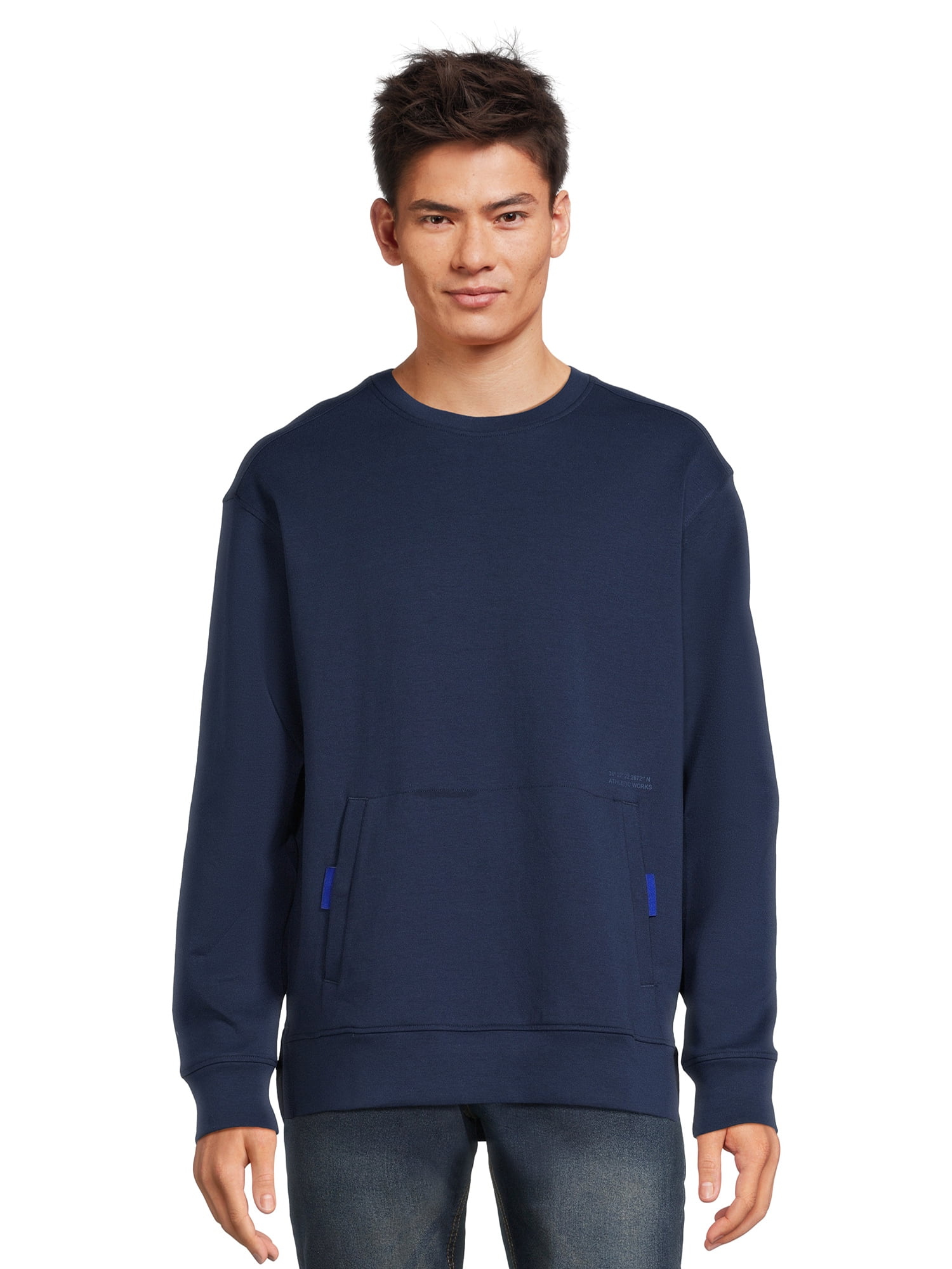 Athletic Works Men's Double Knit Sweatshirt