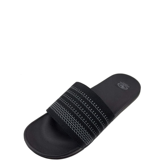 Athletic Works Men's Engineered Knit Sport Slide
