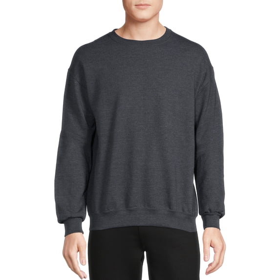 Athletic Works Men's Fleece Crewneck Sweatshirt