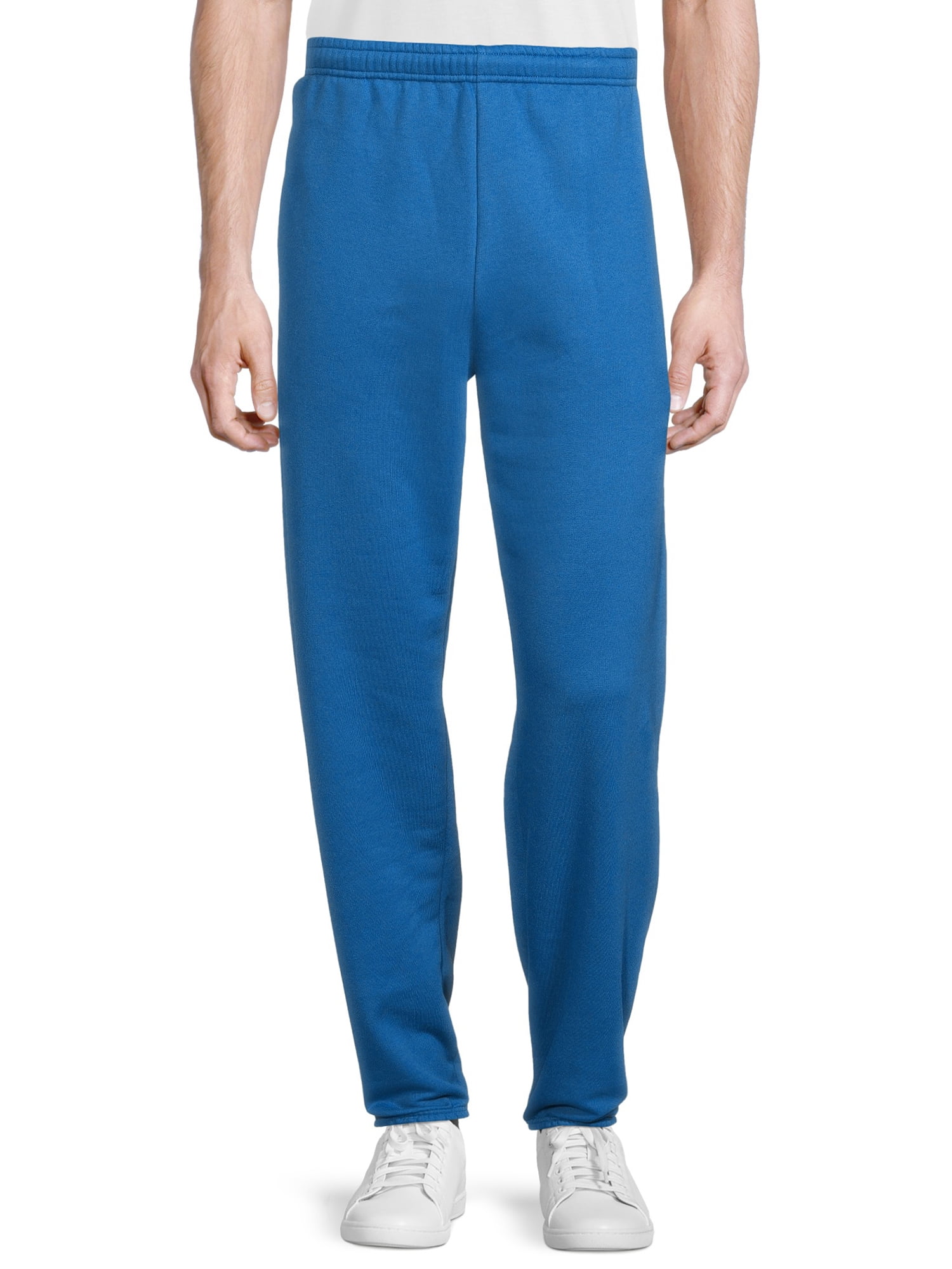 Athletic Works Men's Fleece Elastic Bottom Sweatpants, Sizes S4XL