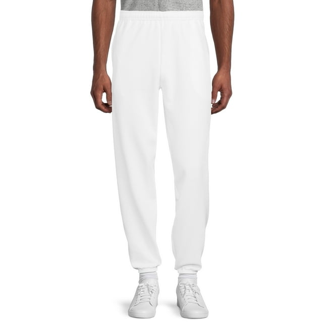 Athletic Works Men's Fleece Elastic Bottom Sweatpants, Sizes S4XL