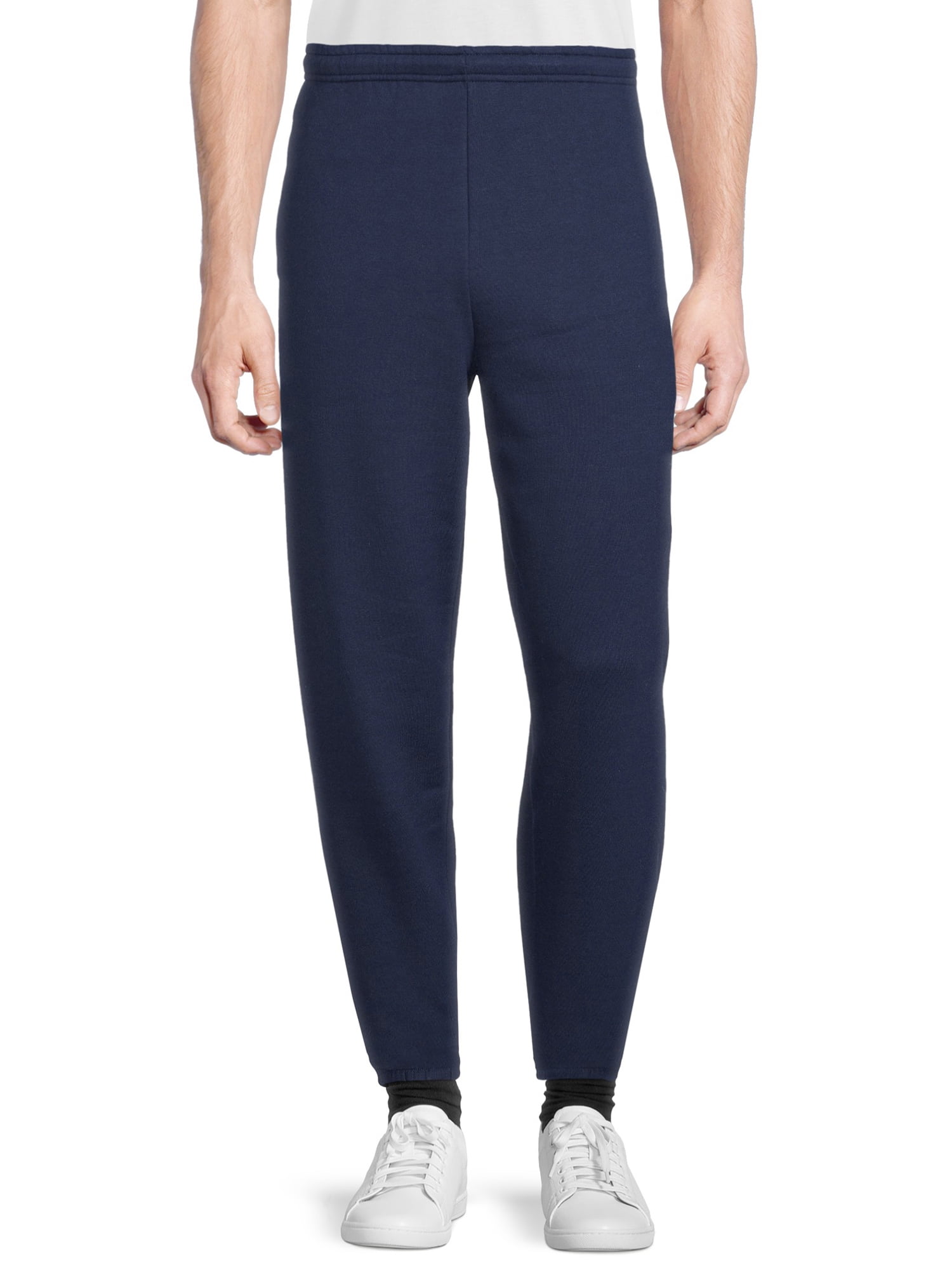 Athletic Works Men's Fleece Elastic Bottom Sweatpants, Sizes S4XL