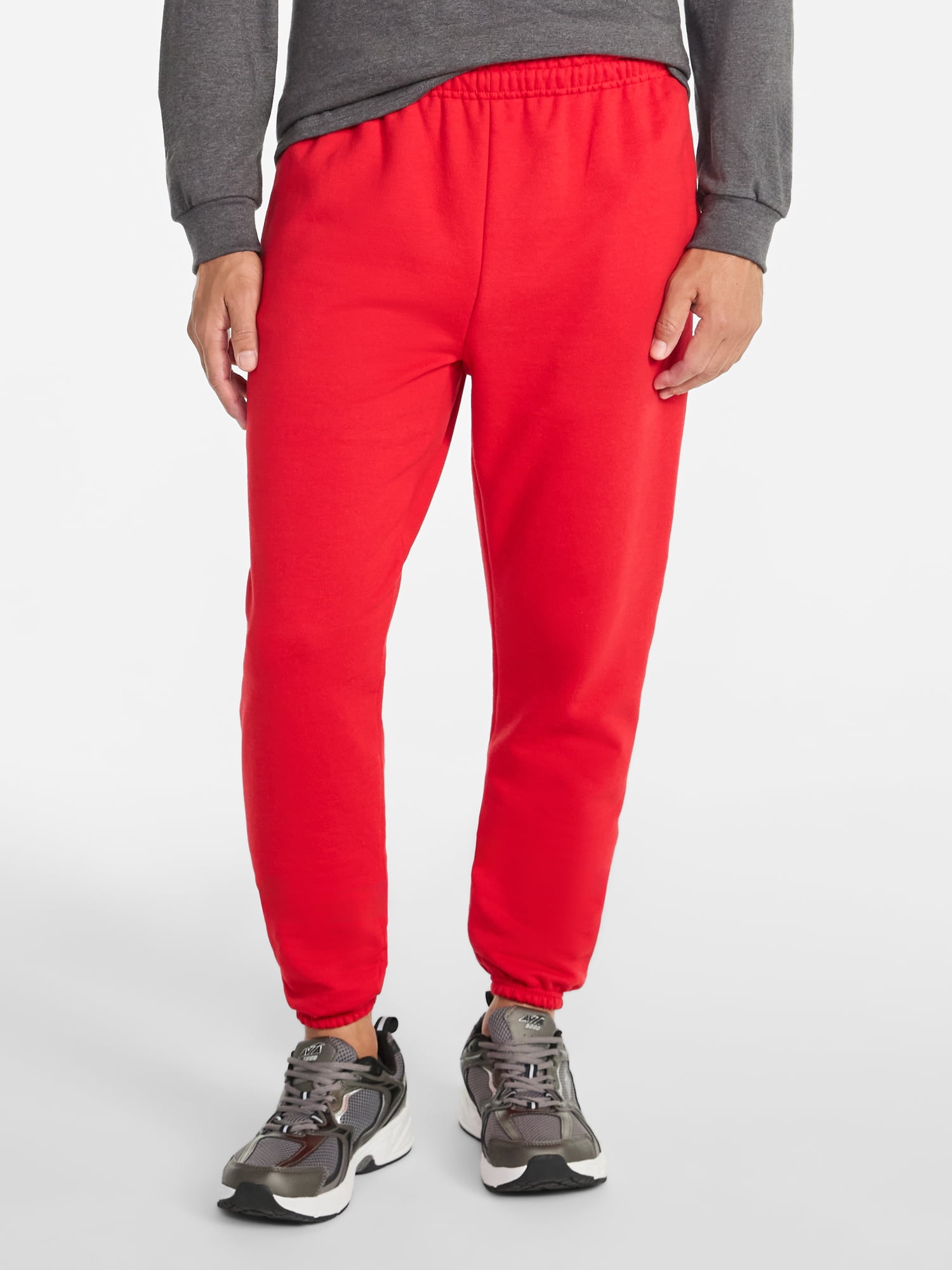 Athletic Works Men's and Big Men's Fleece Jogger Sweatpants, Sizes XS-5XL