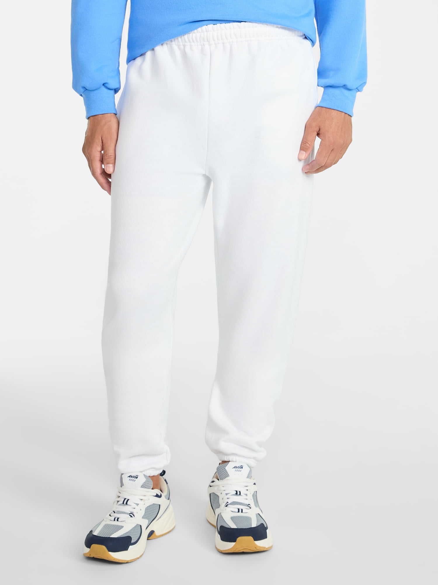 Athletic Works Men's and Big Men's Fleece Jogger Sweatpants, Sizes XS-5XL