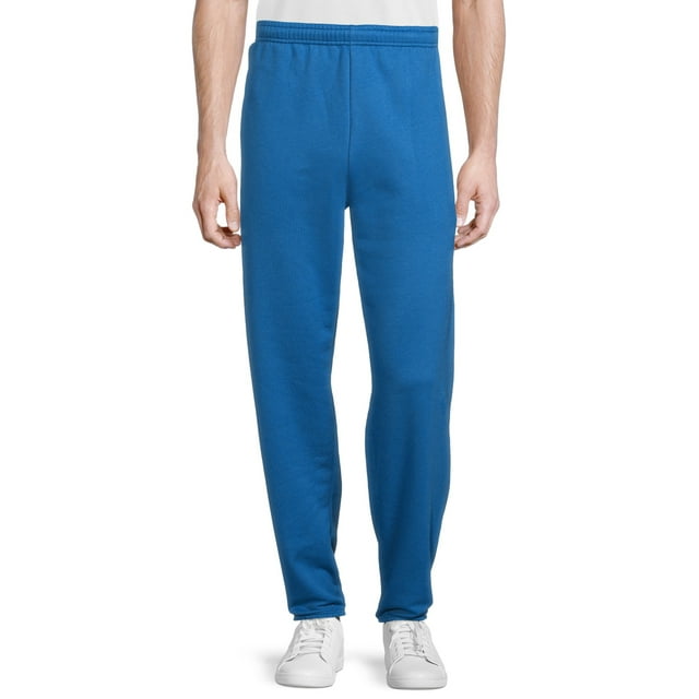 Athletic Works Men's Fleece Elastic Bottom Sweatpants