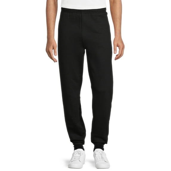 Athletic Works Men's Fleece Elastic Bottom Sweatpants
