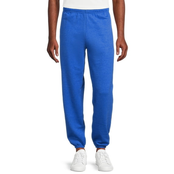 Athletic Works Men's Fleece Elastic Bottom Sweatpants