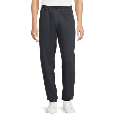 Athletic Works Men's Fleece Elastic Bottom Sweatpants