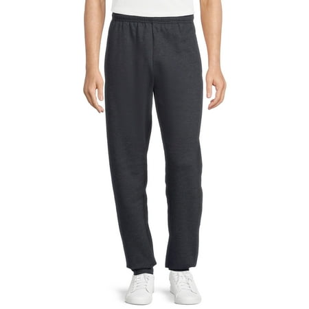 Athletic Works Men's Fleece Elastic Bottom Sweatpants