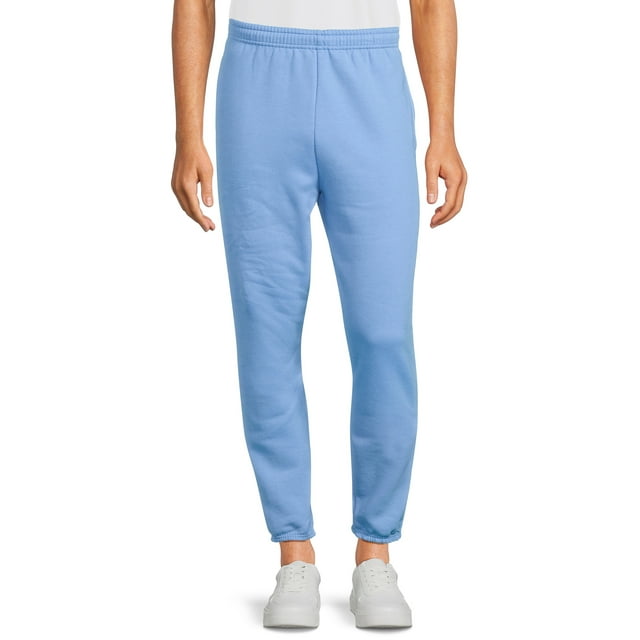 Athletic Works Men's Fleece Elastic Bottom Sweatpants