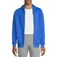 Athletic Works Men's Fleece Full Zip Hoodie Jacket, Sizes S3XL
