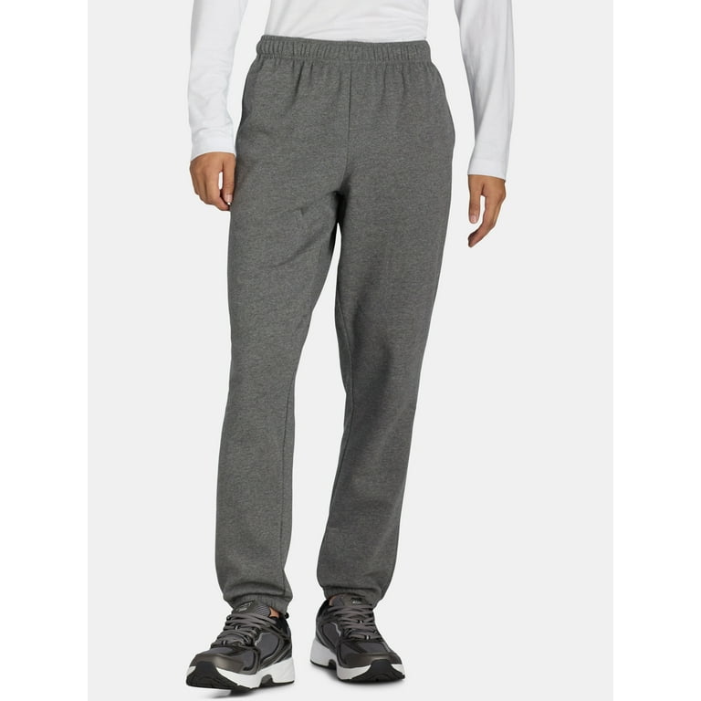 Athletic Works Men s and Big Men s Fleece Jogger Pants Sizes S 3XL Walmart