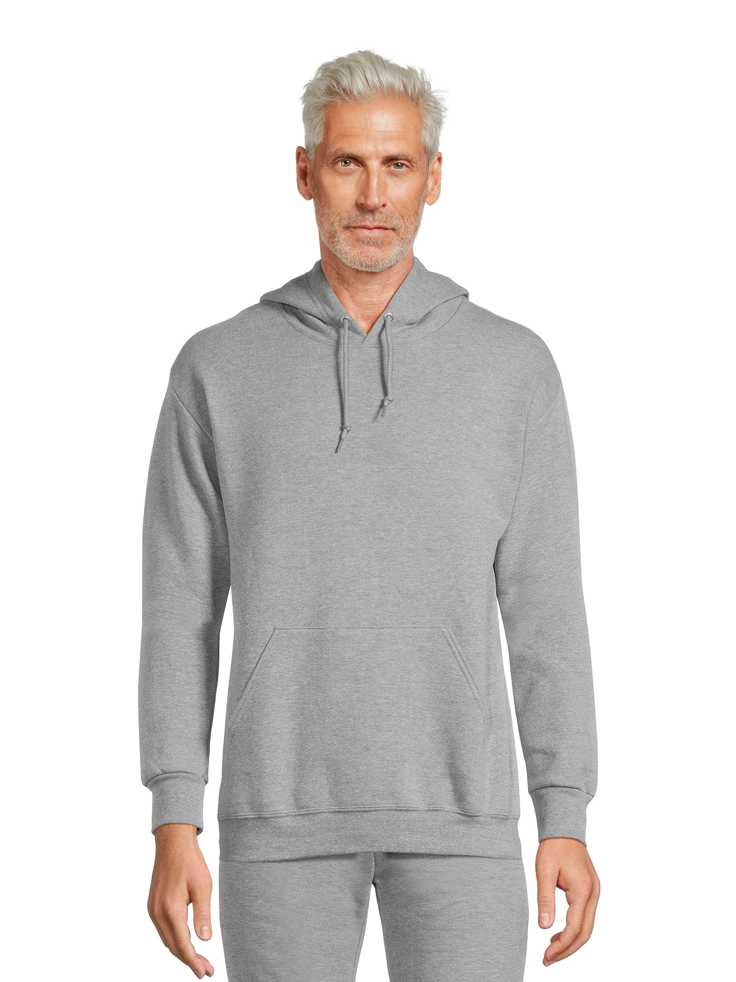 Athletic Works Men s Fleece Pullover Hoodie Sweatshirt Walmart